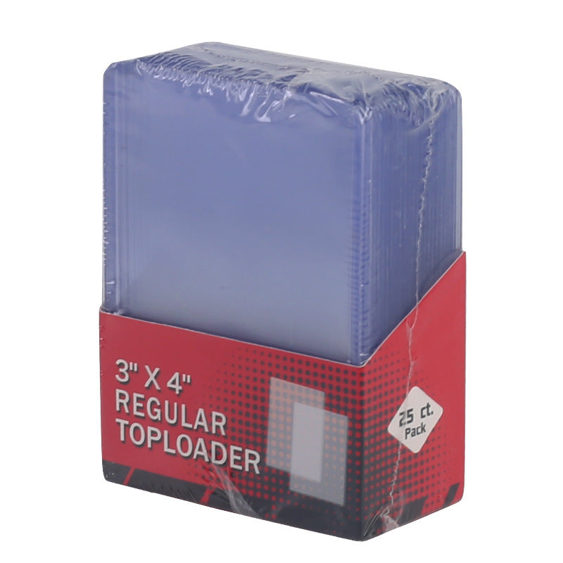 3" x 4" Clear 35pt Regular Toploader for Cards Baseball Card Protectors